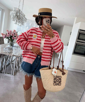 Rassia cardigan pink 51063