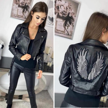 Angel jacket Black -JL052