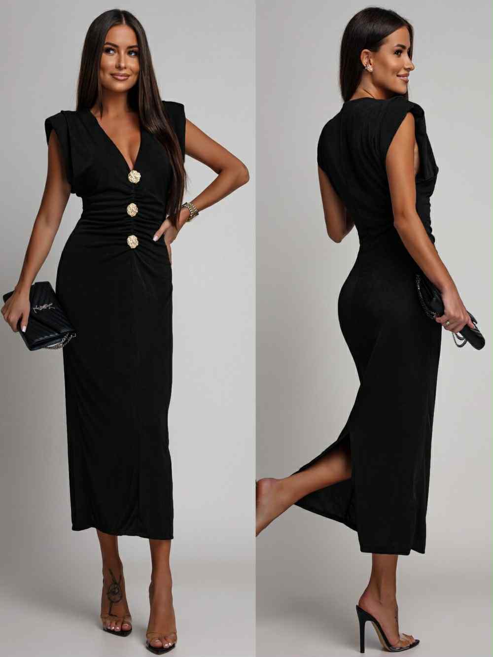 Engela dress Black - JRC26952