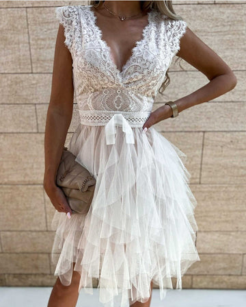Somela dress white - 21210