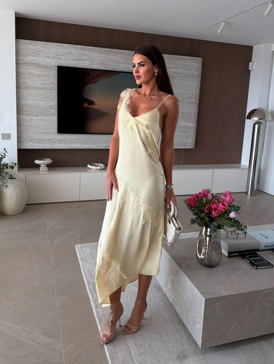 Blomi dress yellow - OY6993