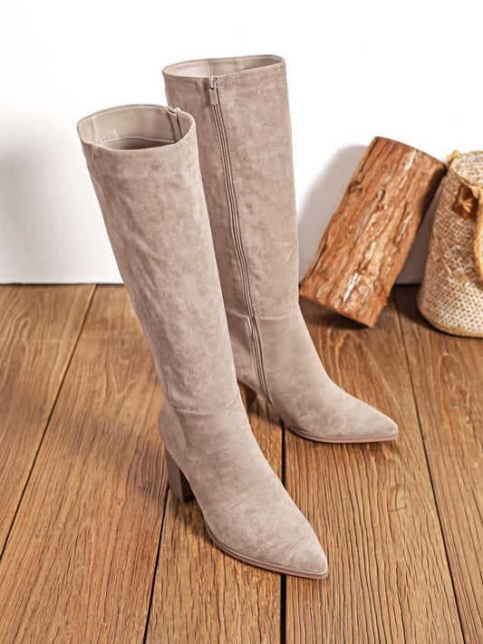 Sellma boots taupe - Y2365