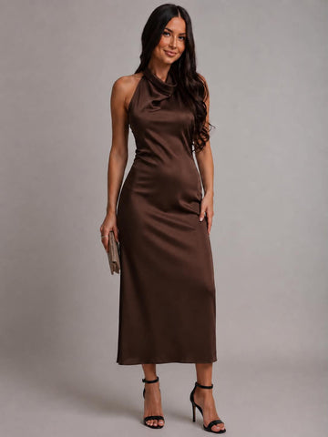 Harpper dress choko   - 16017