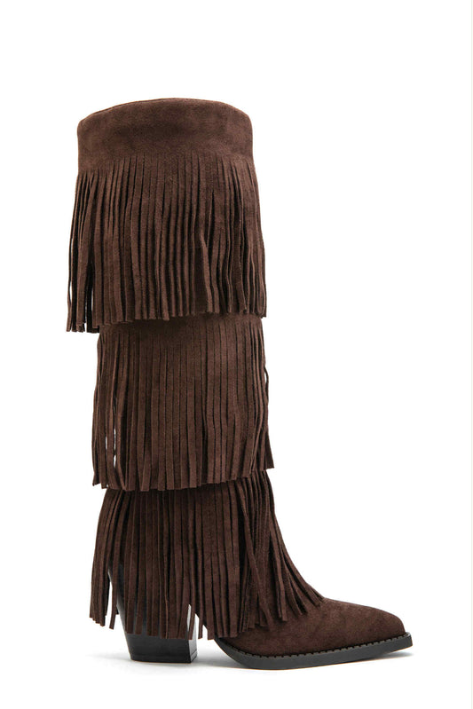 Samande boots marron   - RXJ308