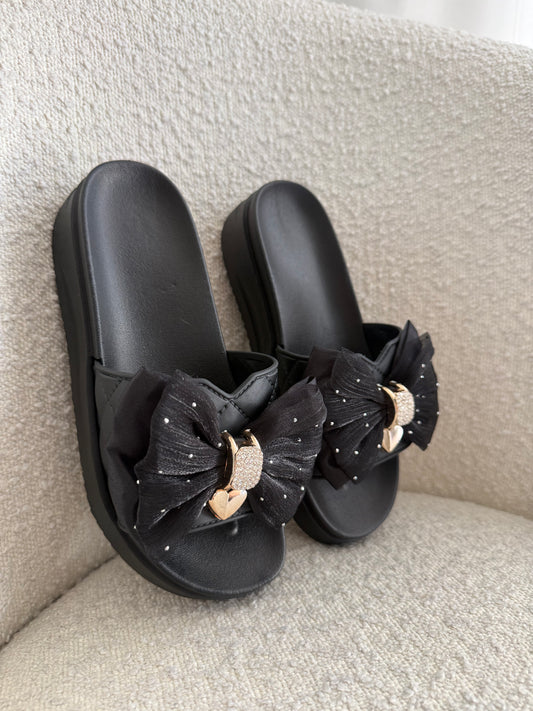 Beauta slippers Black  - DM501
