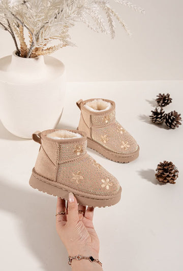 Kiddie glitta boots Beige  - 2042-8 20431