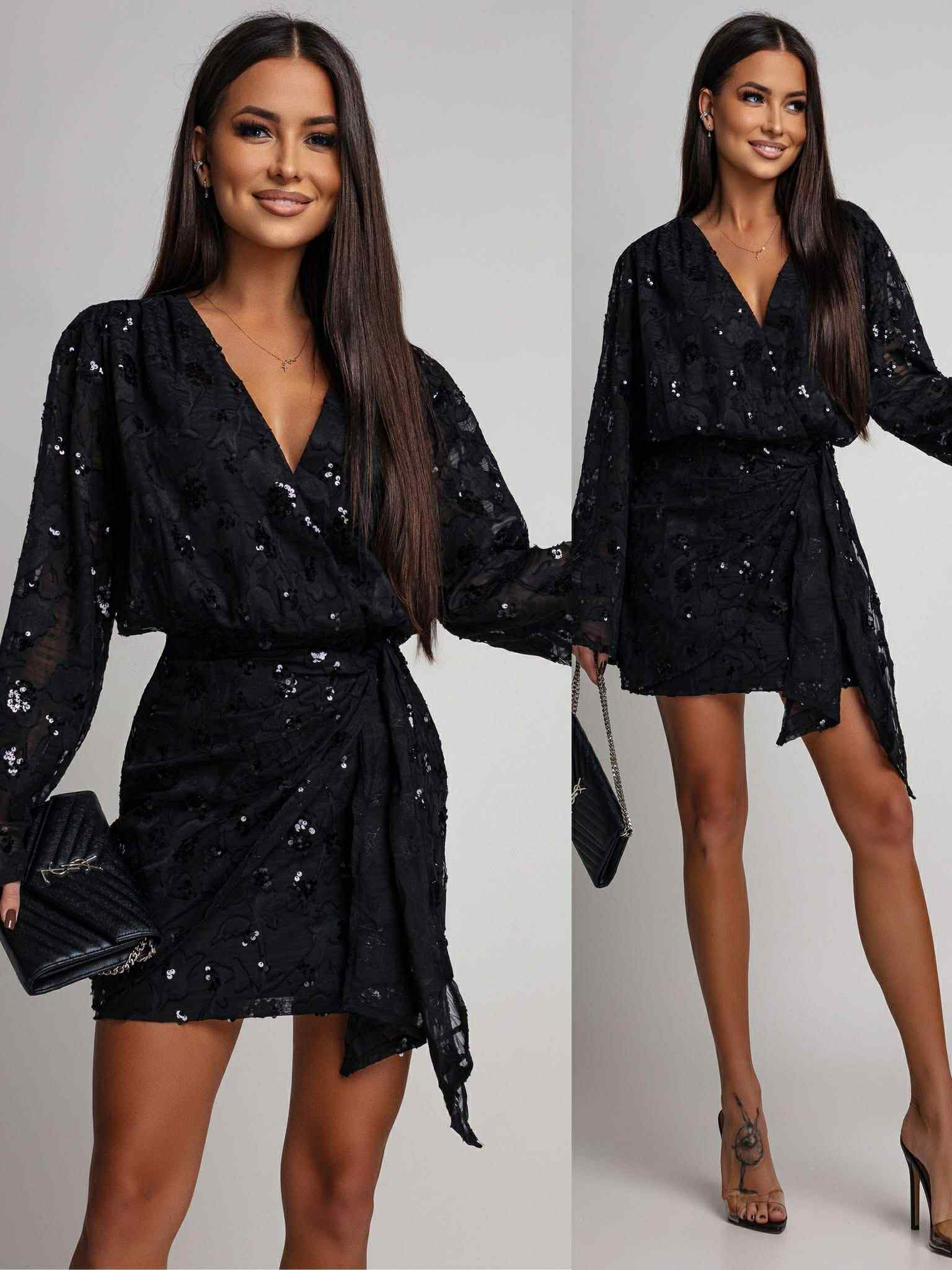 Sillah dress Black  - CY5282