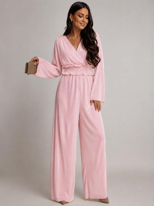 Natalia jumpsuit  rosa- ZP1269 lkp