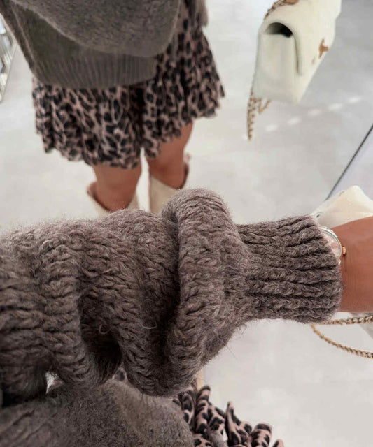 Ronja Knit taupe - 24618