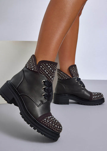 Bottina fashion boots gun- HQ366 12345