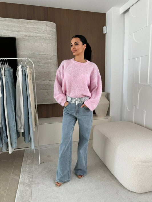 Madeliene sweat rosa   - 21351