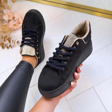 Rasmina glitter sneakers black - 88313