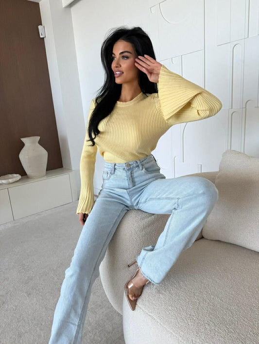 Prettie Knit Yellow  - 06003