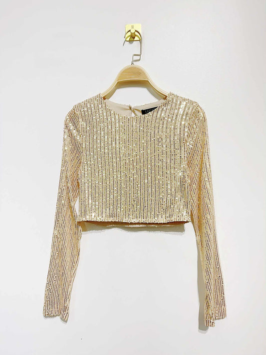 Lilyrose top gold -