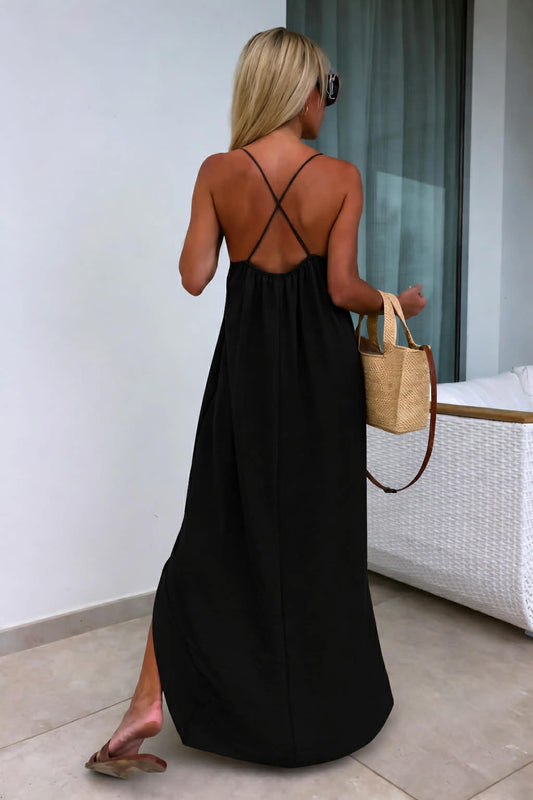 Lunnah dress Black   - 5750