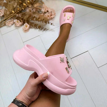Nolia slippers rosa  - 5222