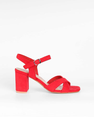 Wizma sandals red
