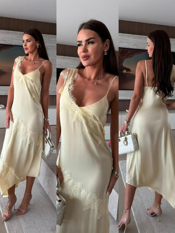 Blomi dress yellow - OY6993