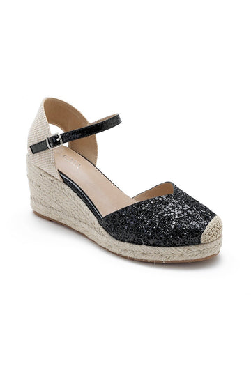 Ovilina kilehæle Black glitter