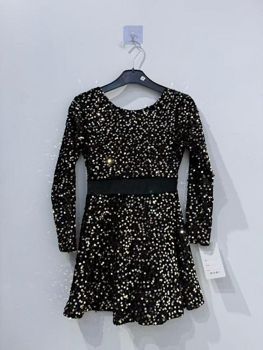 Lineaa kids dress Black  - 112233