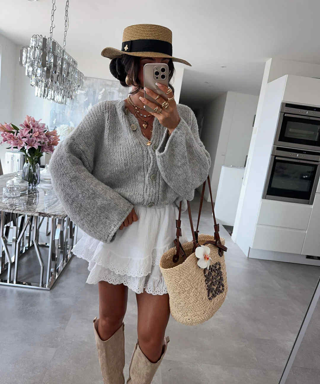 Tasja Knit grey -307522