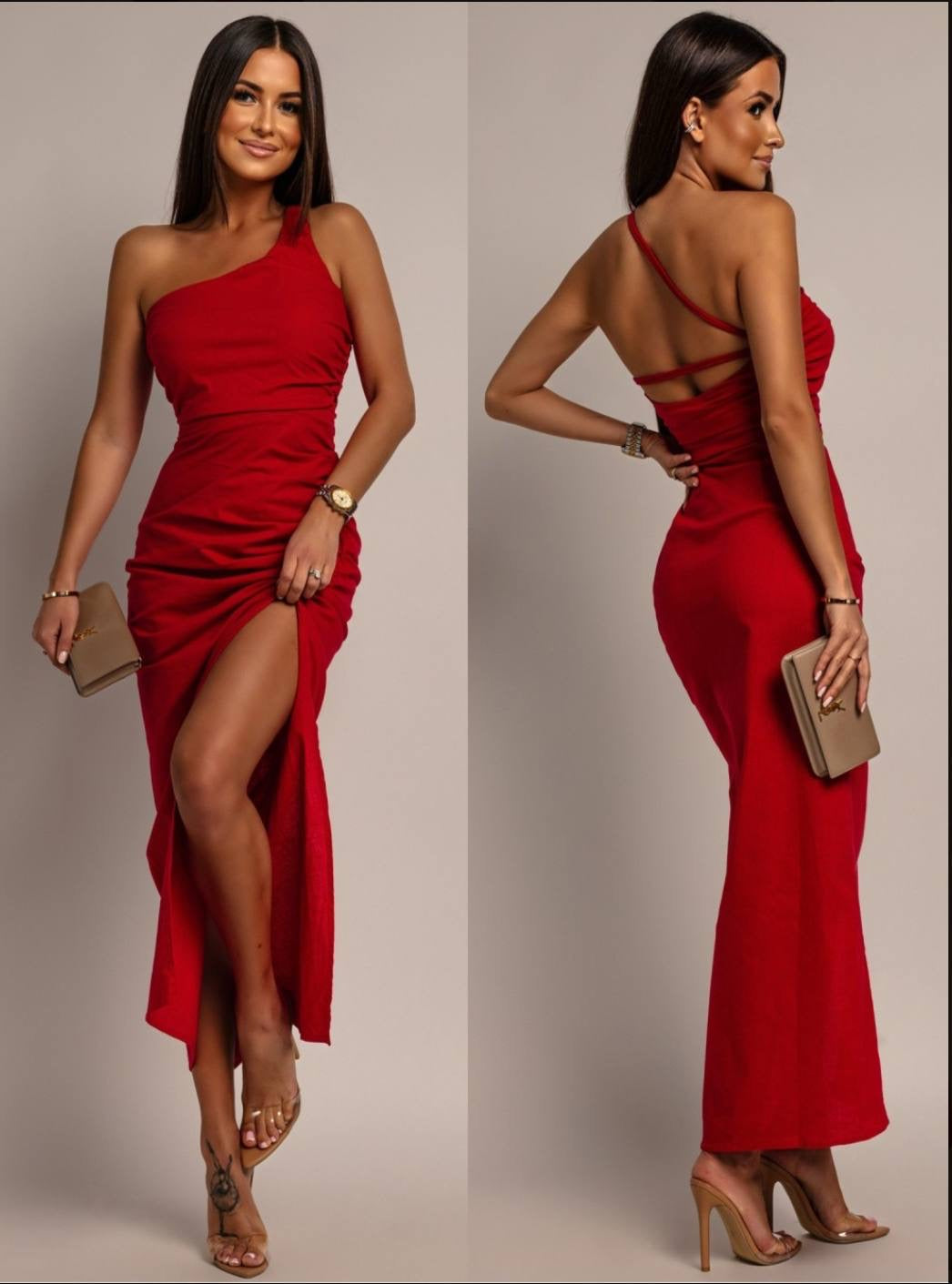 Jossina dress red    - ps9151s 556