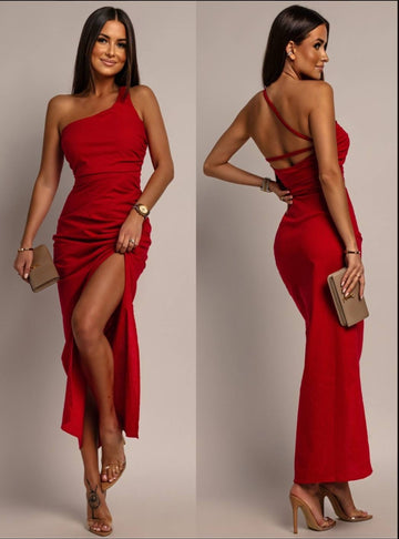 Jossina dress red    - ps9151s 556