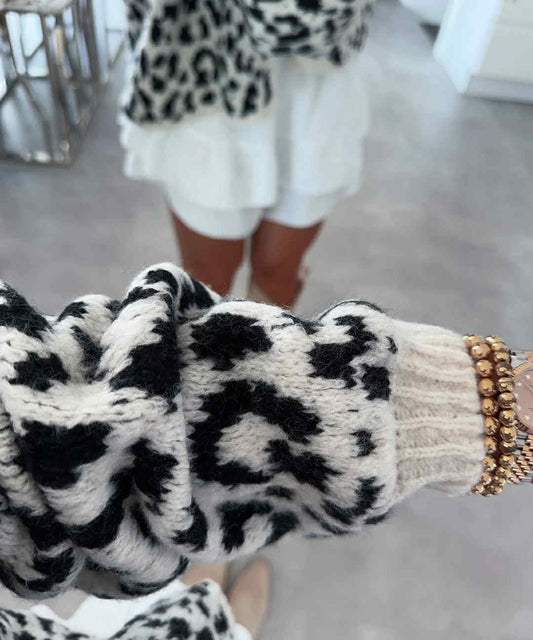 Barbie sweat White/black
