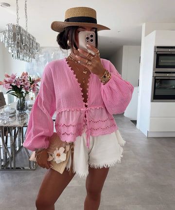 Tatianna shirt pink -7642