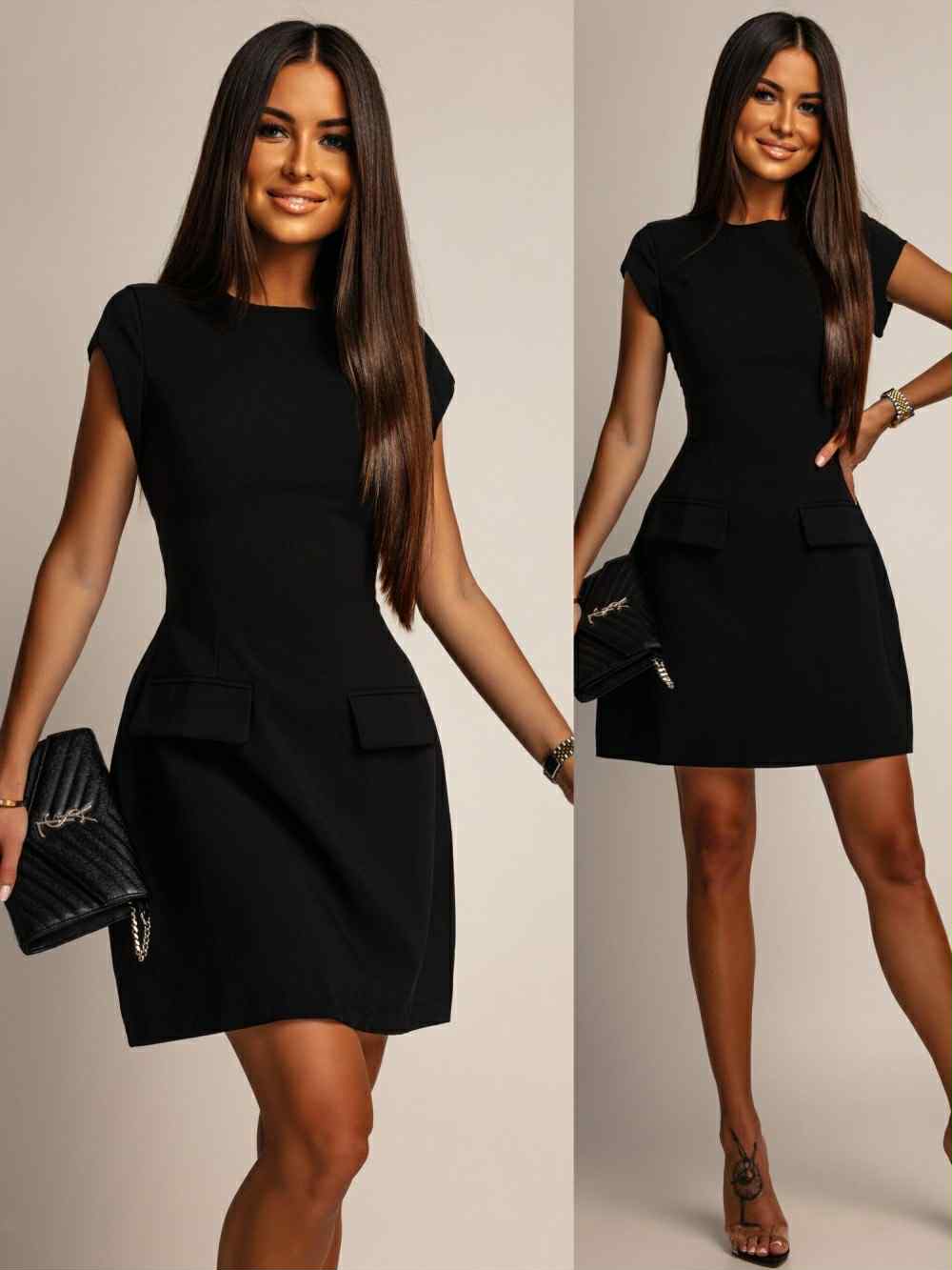 Amilja dress Black - EP19528-1