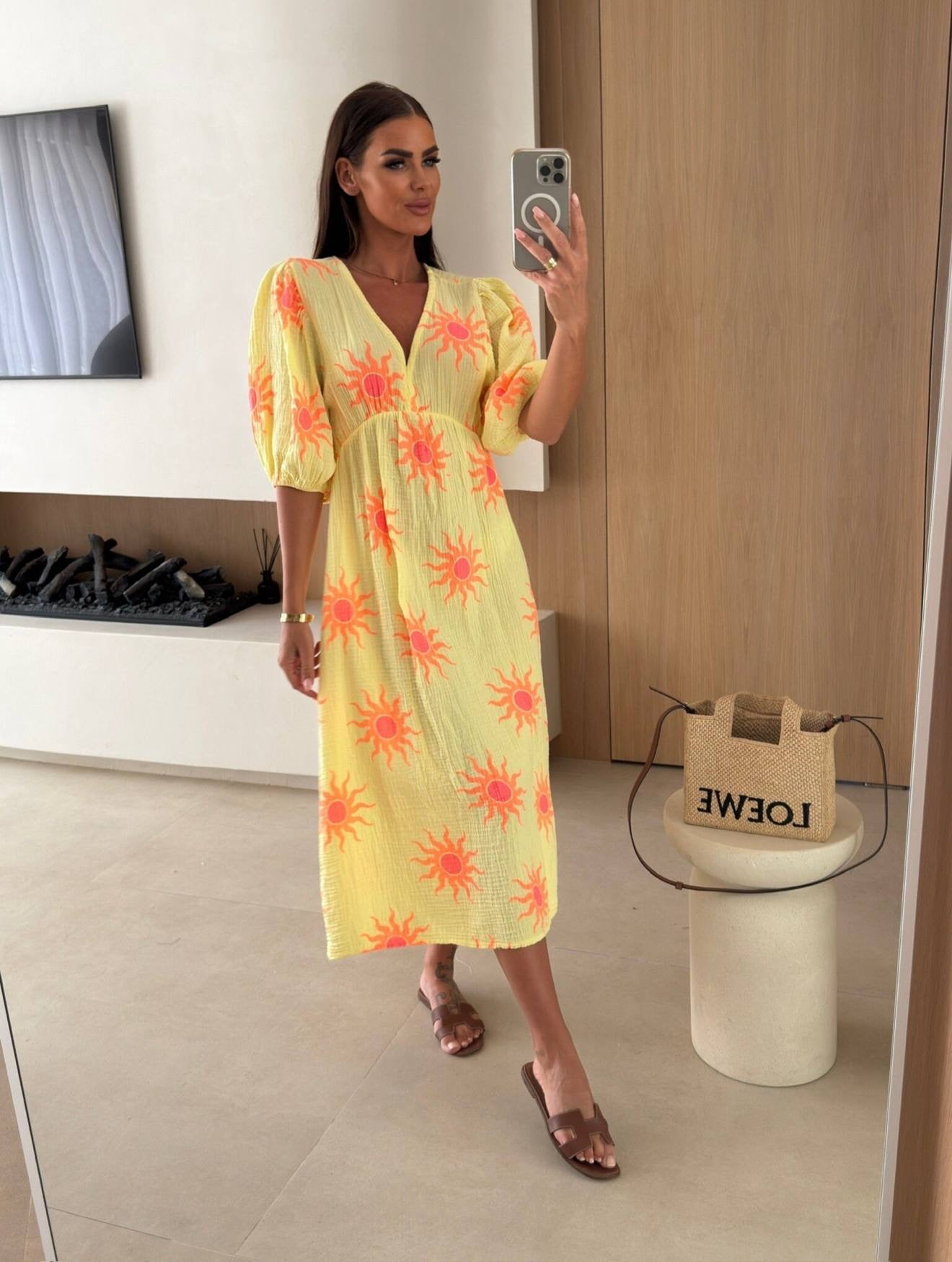 Sunny dress yellow