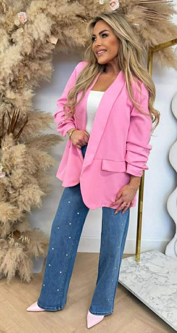 Drake blazer light rosa