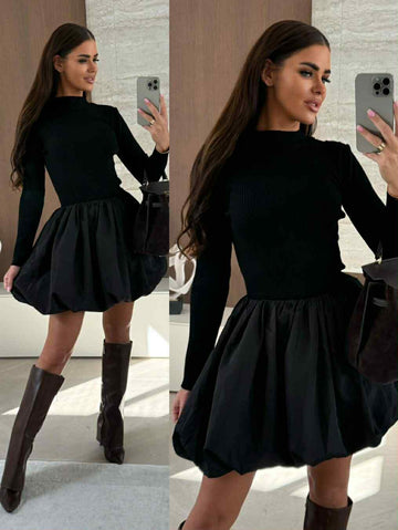 Isaja dress Black - JPU1246-6