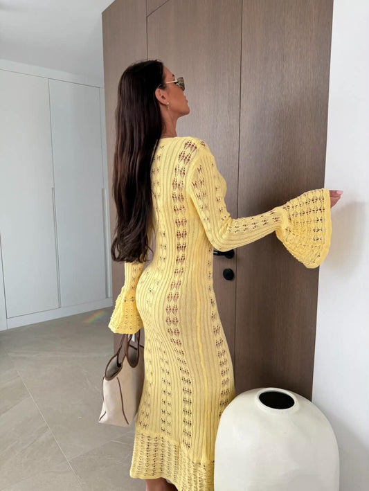 Cæcilia dress yellow - 26099