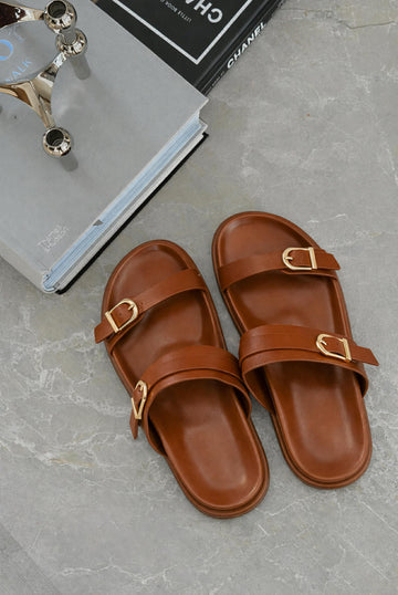 Ankar slippers Camel  - BS-17 SO-059 556 12345