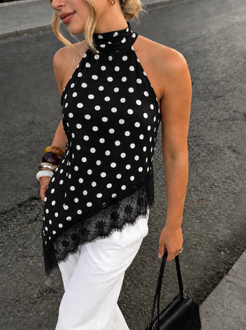 Palmaz Dot top black - JP3717