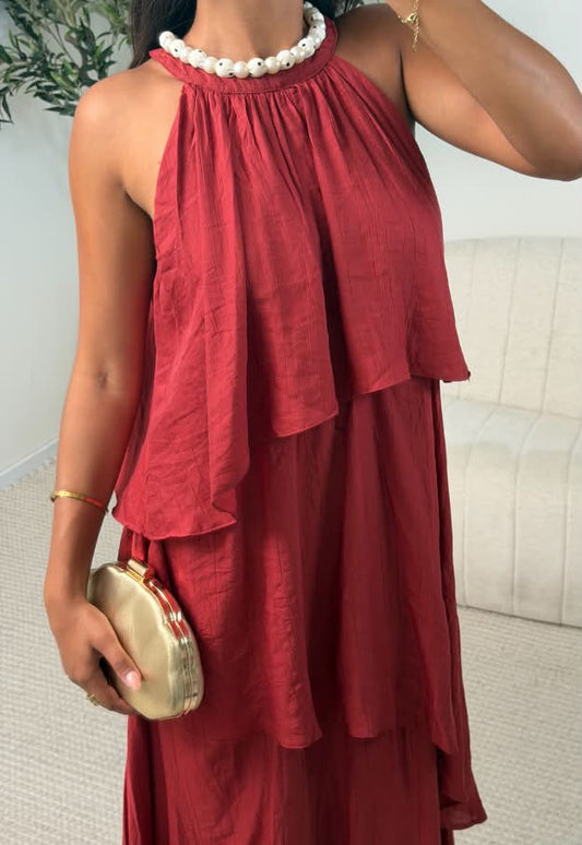 Lavah dress rust- HQ3588