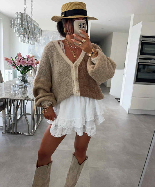 Benida knit beige - 31069