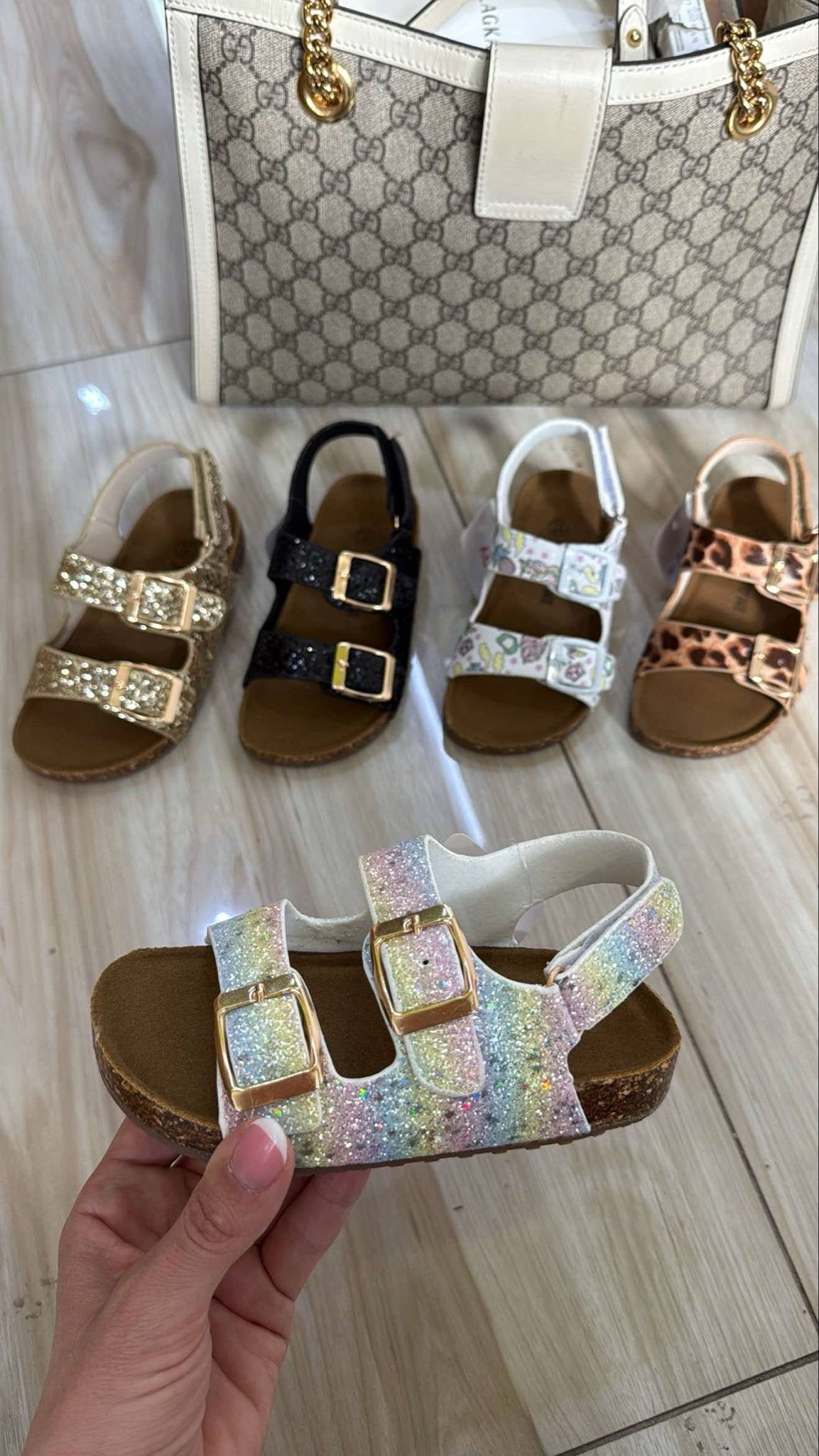 KIDS edith slippers rainbow
