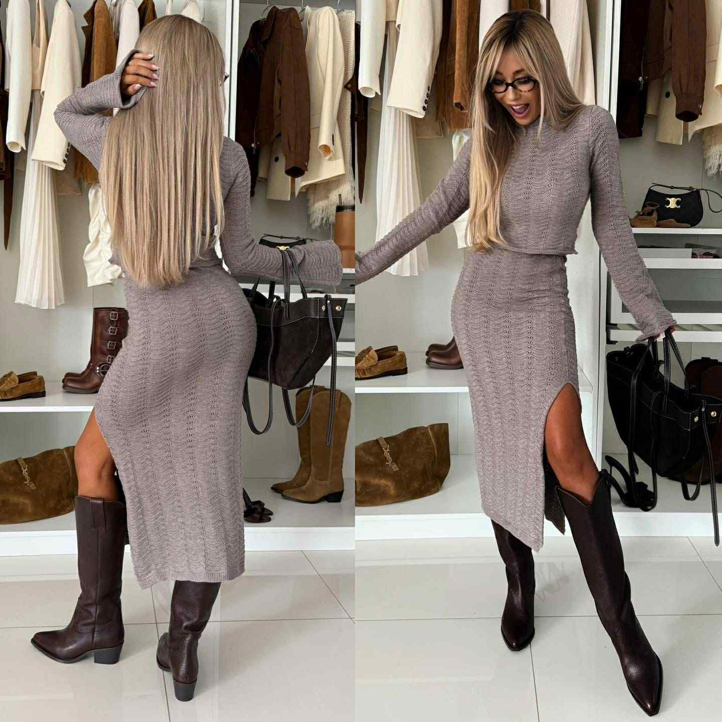 Marwin 2-pieces taupe - ENS5045A/5045B