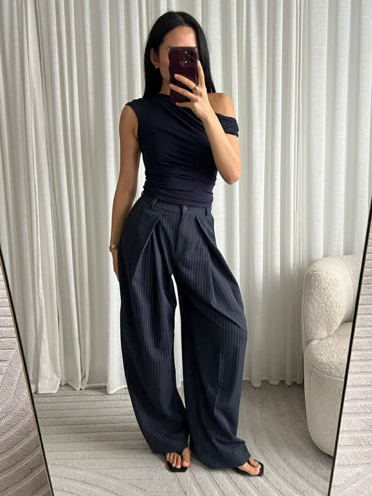 Makiza pants Blue   -M823-1
