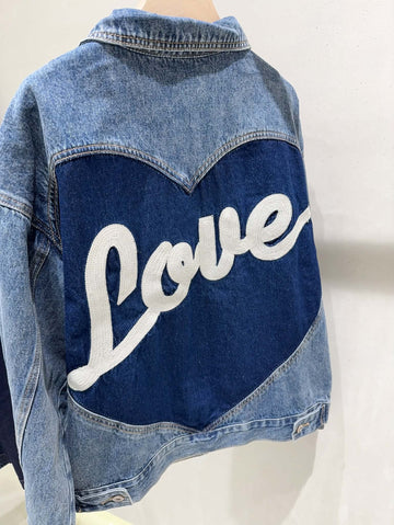 Celesta denim love jacket - ST9008