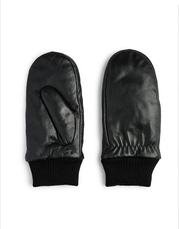 Pcnellie NEW LEATHER MITTENS NOOS