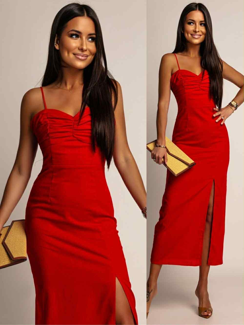 Aloar dress red - ps9091s
