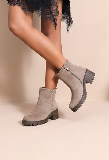 Tilda boots khaki - WZ-160