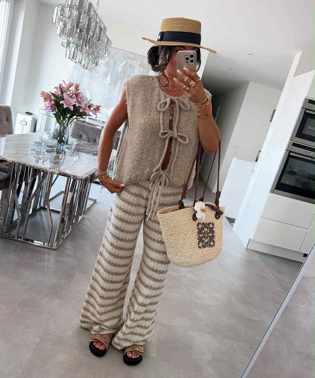 Marsa vest taupe
