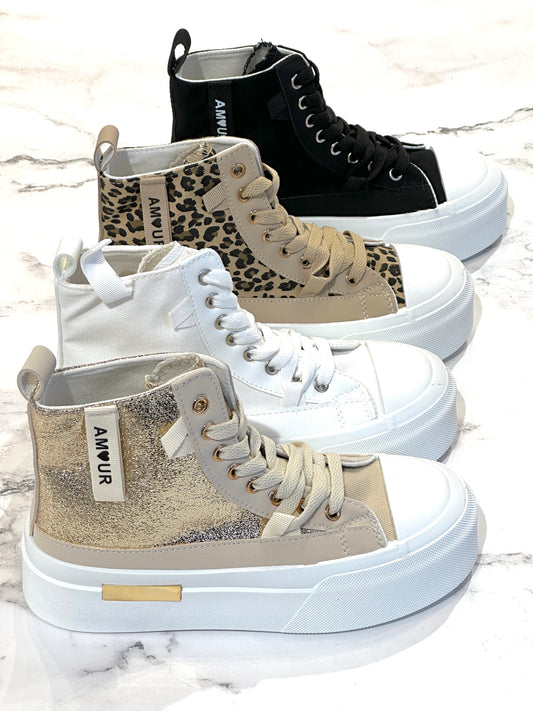 Bruna amour sneakers leopard