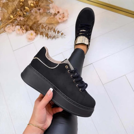 Rasmina glitter sneakers black - 88313