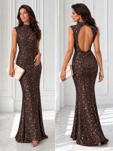 Brina dress brown - 15661