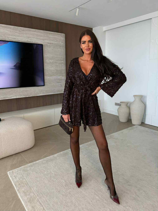 Maegan suit Brown   - Jb1245-6